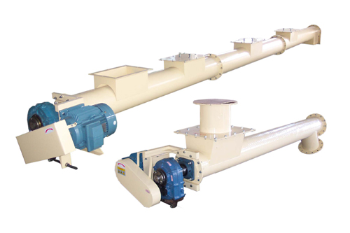 Double screw conveyor 