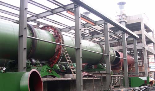 Fly ash dryer 