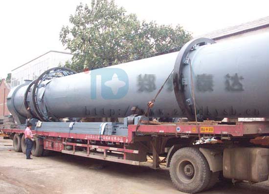 Fluorite powder dryer